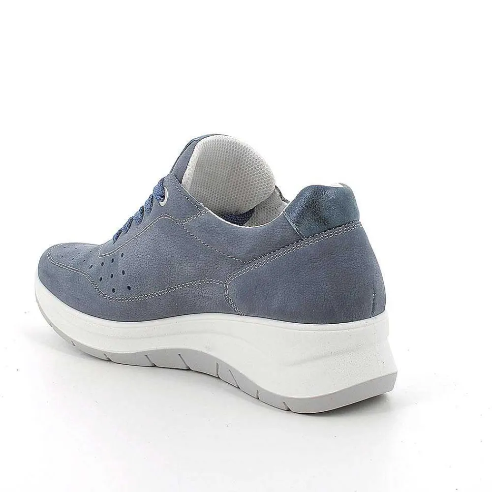 Zeppe|Igi&Co Scarpe Con Zeppa In Pelle Da Donna Avio