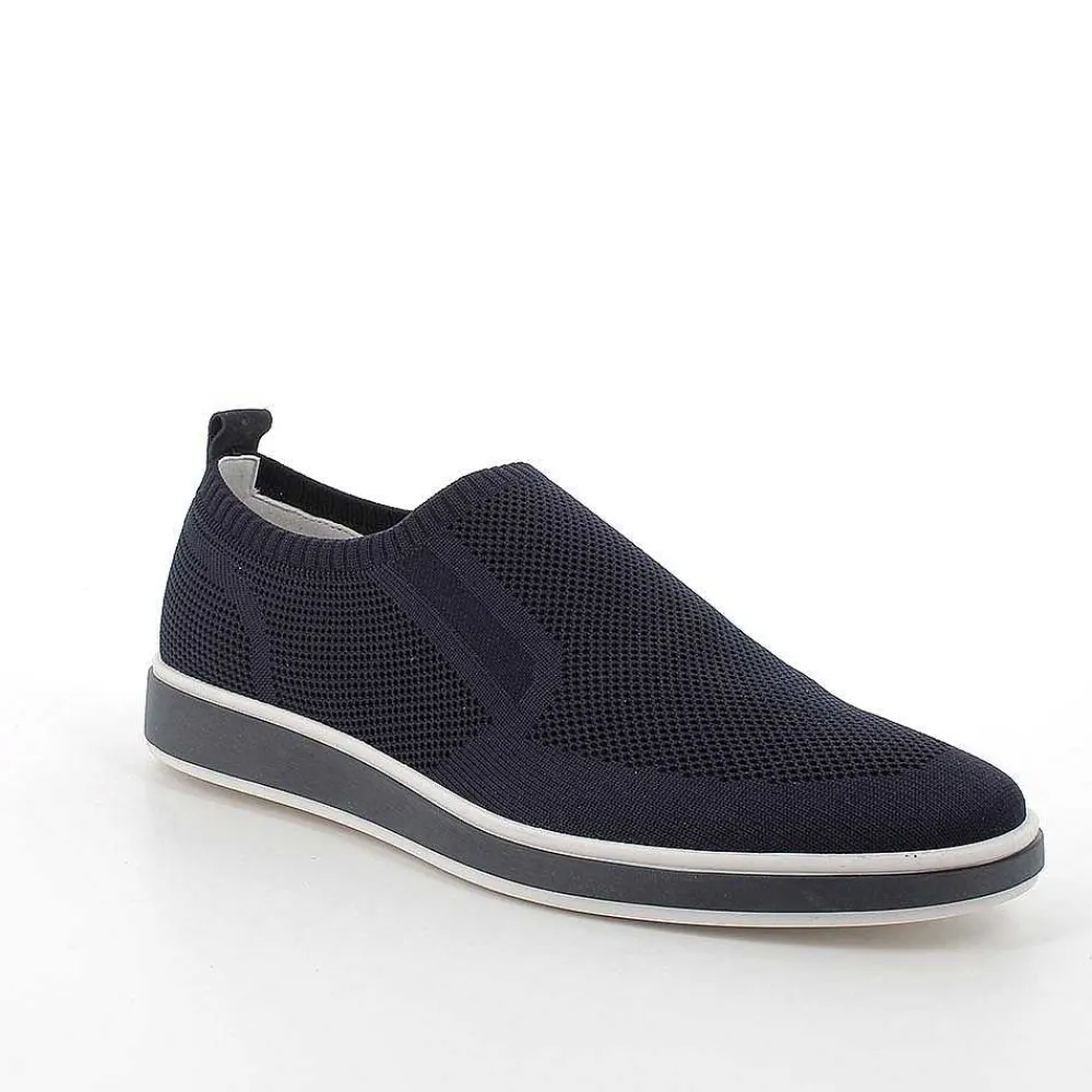 Mocassini E Scarpe Basse|Igi&Co Slip On Calzino Da Uomo Blu