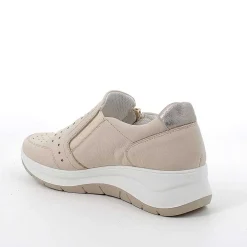 Mocassini E Slip On|Igi&Co Slip On Con Zeppa In Pelle Da Donna Panna