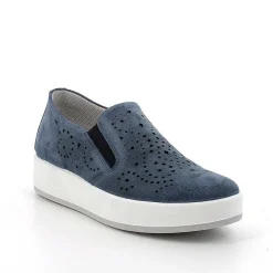 Mocassini E Slip On|Igi&Co Slip On In Pelle Da Donna Jeans
