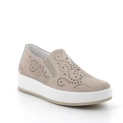Mocassini E Slip On|Igi&Co Slip On In Pelle Da Donna Visone