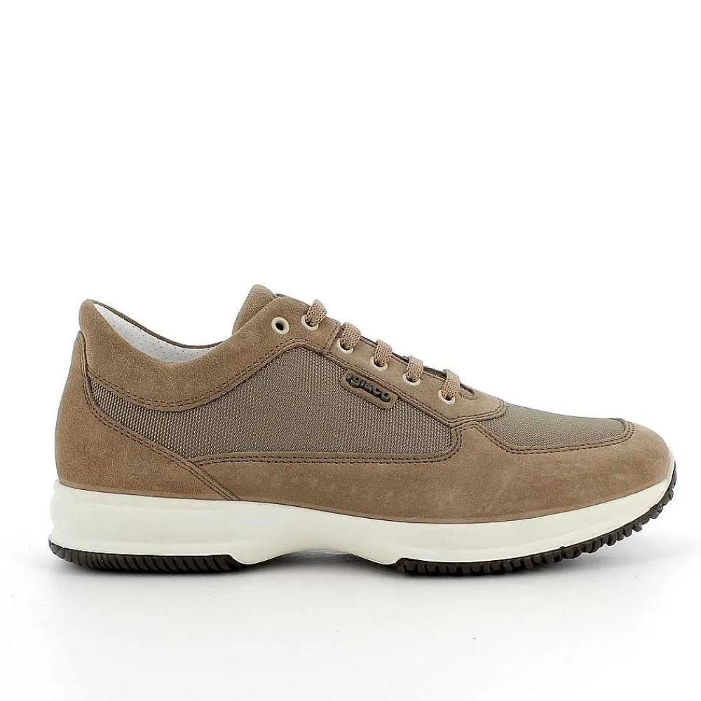 Sneakers|Igi&Co Sneaker Da Uomo Marrone Chiaro