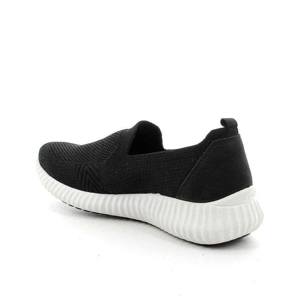 Mocassini E Slip On|Igi&Co Sneakers Calzino Da Donna Nero