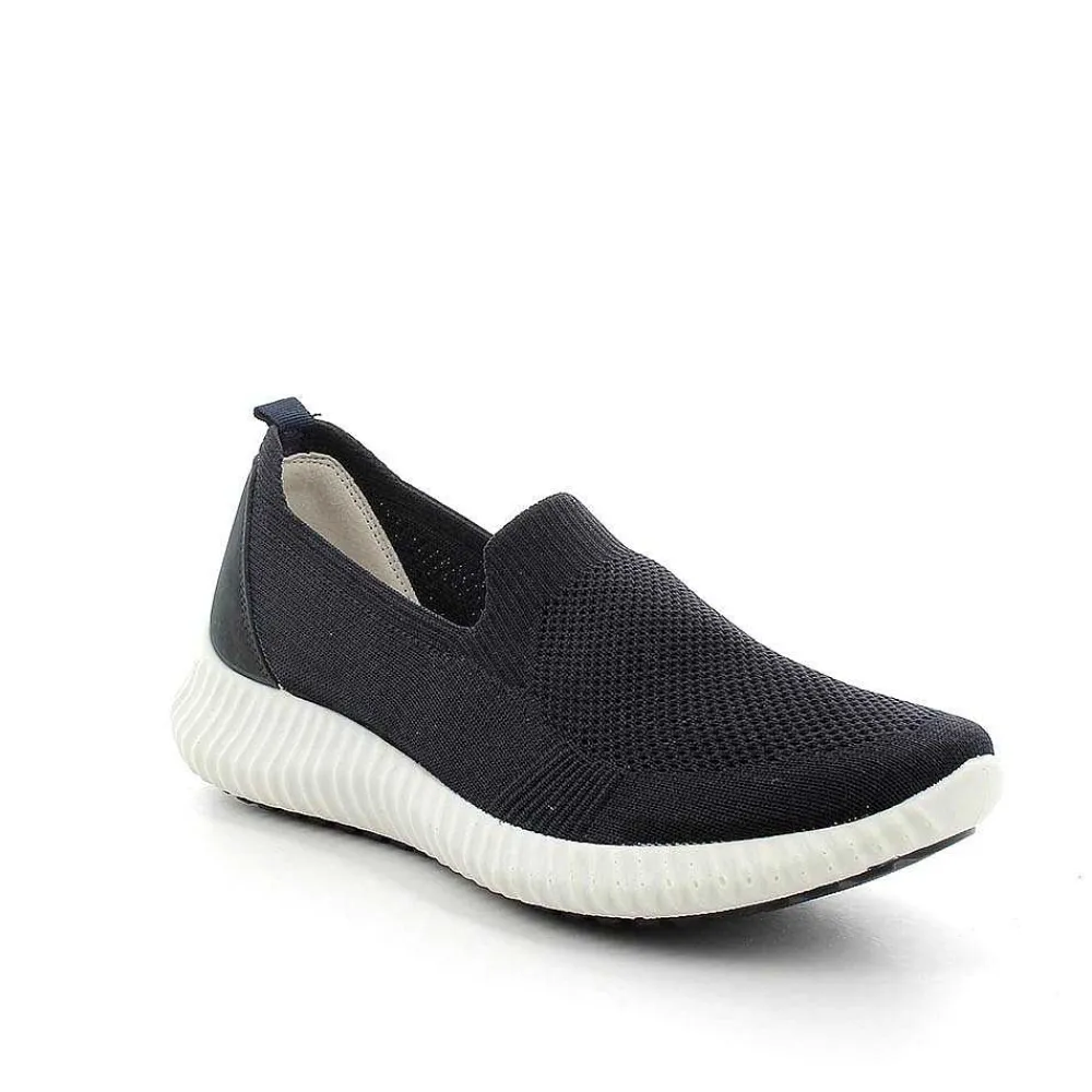 Mocassini E Slip On|Igi&Co Sneakers Calzino Da Donna Blu