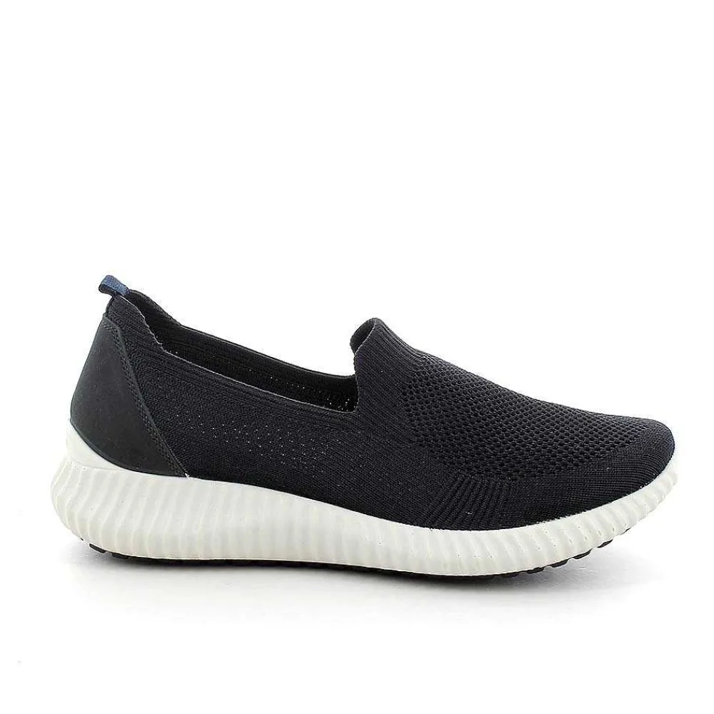 Mocassini E Slip On|Igi&Co Sneakers Calzino Da Donna Blu