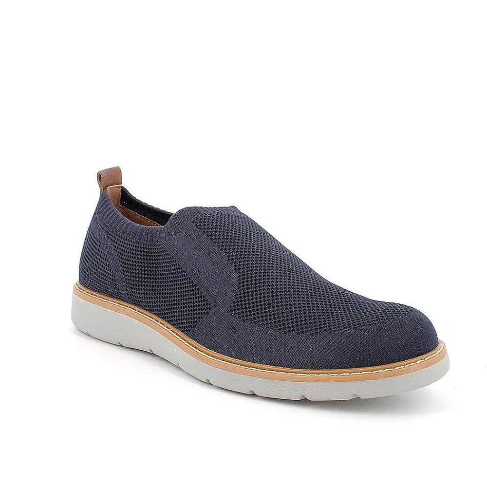 Mocassini E Scarpe Basse|Igi&Co Sneakers Calzino Da Uomo Blu