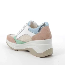 Zeppe|Igi&Co Sneakers Con Zeppa Da Donna Skin-Bianco