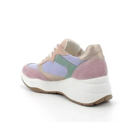 Zeppe|Igi&Co Sneakers Con Zeppa Da Donna Chiffon-Indaco