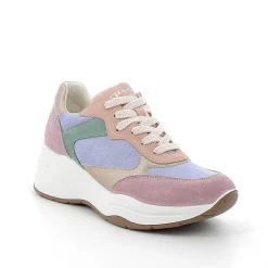 Zeppe|Igi&Co Sneakers Con Zeppa Da Donna Chiffon-Indaco