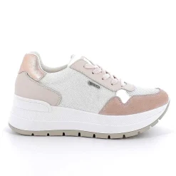 Zeppe|Igi&Co Sneakers Con Zeppa Da Donna Skin-Bianco