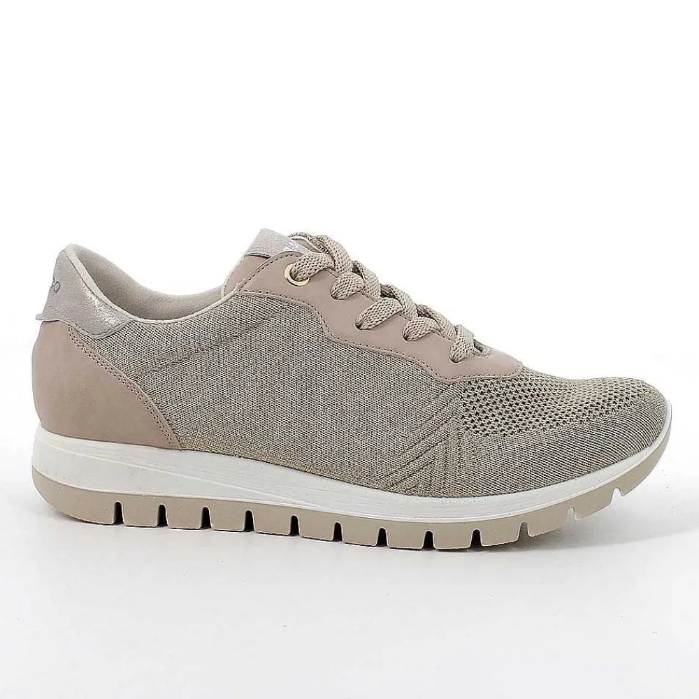 Sneakers|Igi&Co Sneakers Da Donna Beige-Platino