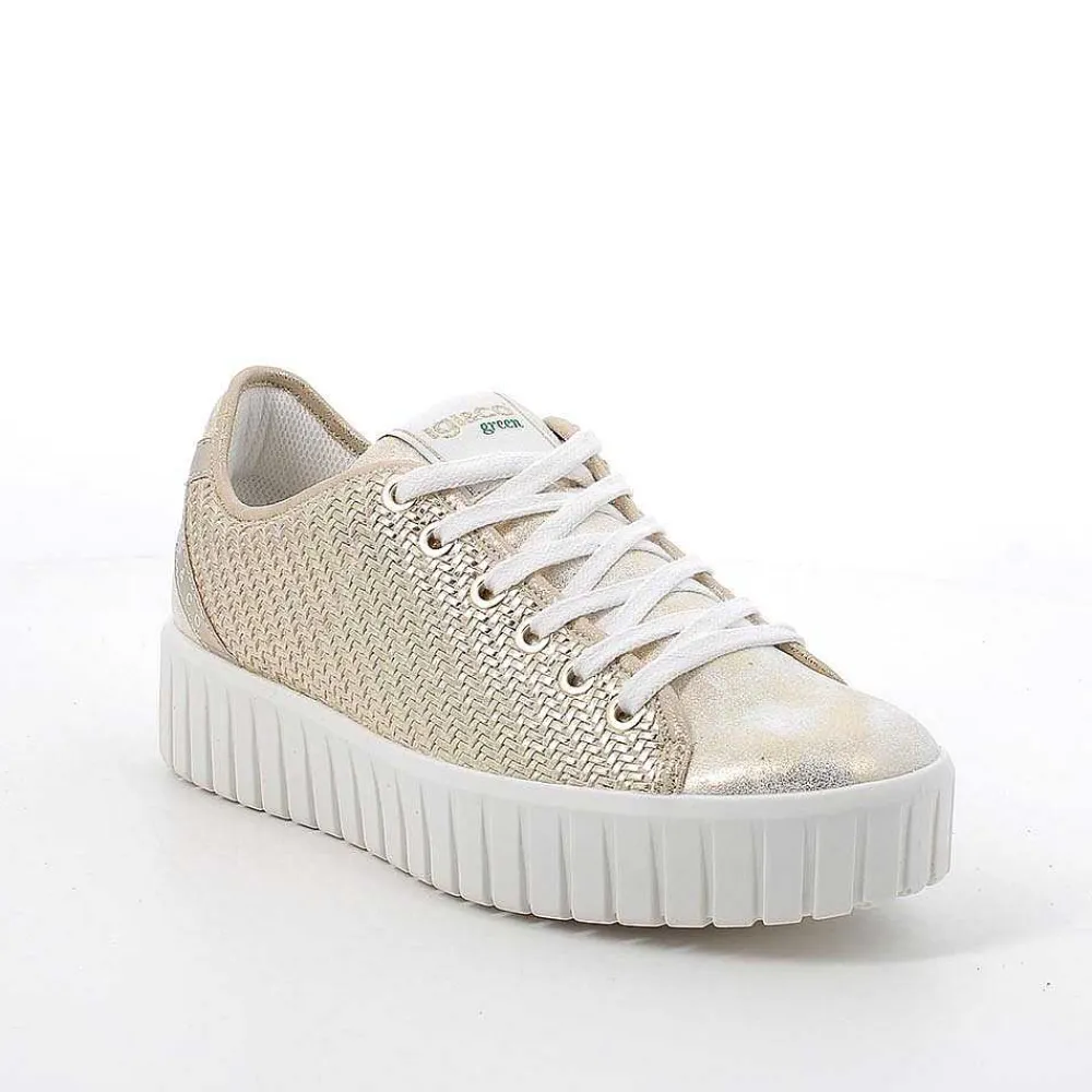 Scarpe Ecosostenibili|Igi&Co Sneakers Da Donna Platino