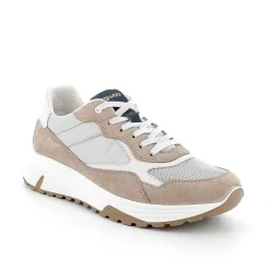 Sneakers|Igi&Co Sneakers Da Uomo Beige Scuro