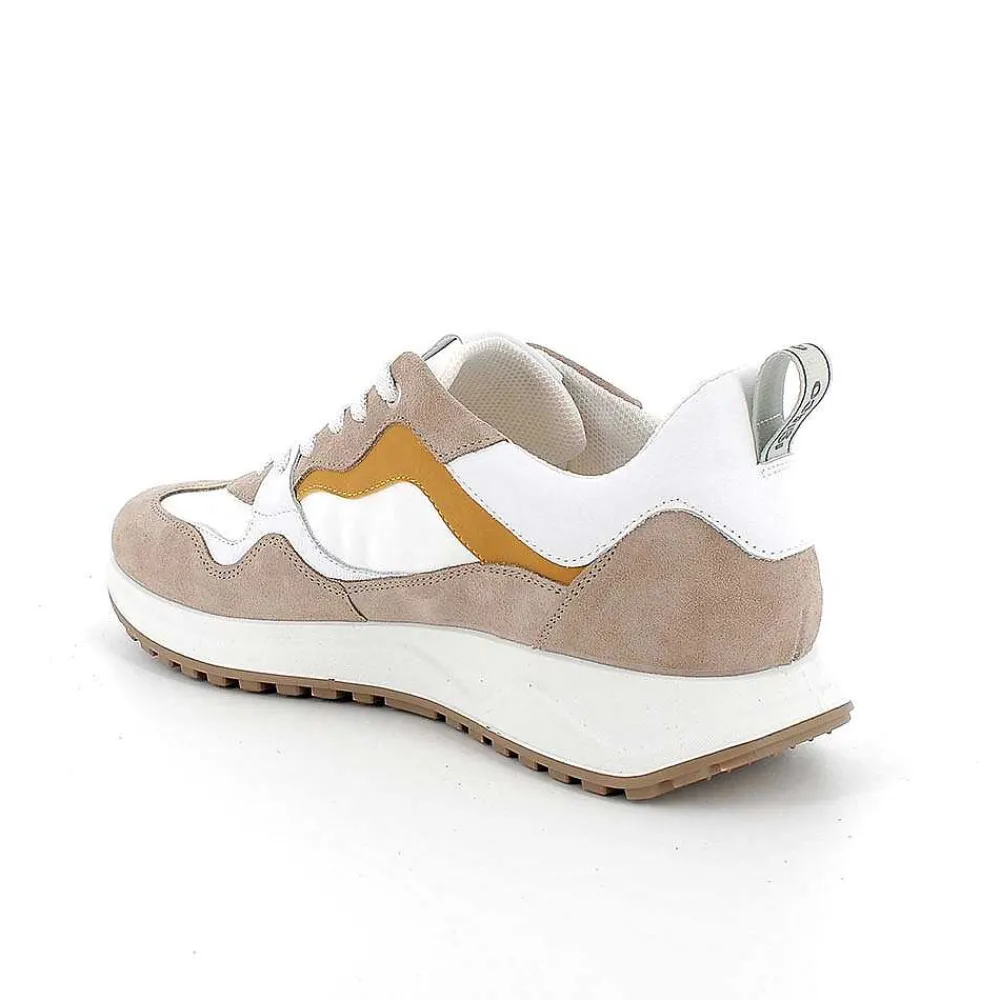Sneakers|Igi&Co Sneakers Da Uomo Beige Scuro