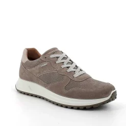 Sneakers|Igi&Co Sneakers Gore-Tex In Pelle Da Uomo Peltro