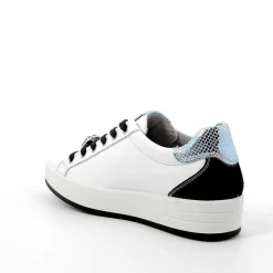 Sneakers|Igi&Co Sneakers In Pelle Da Donna Bianco-Nero