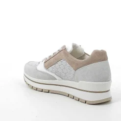 Sneakers|Igi&Co Sneakers In Pelle Da Donna Cristal-Argento