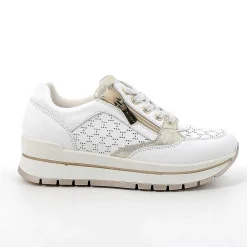 Sneakers|Igi&Co Sneakers In Pelle Da Donna Bianco