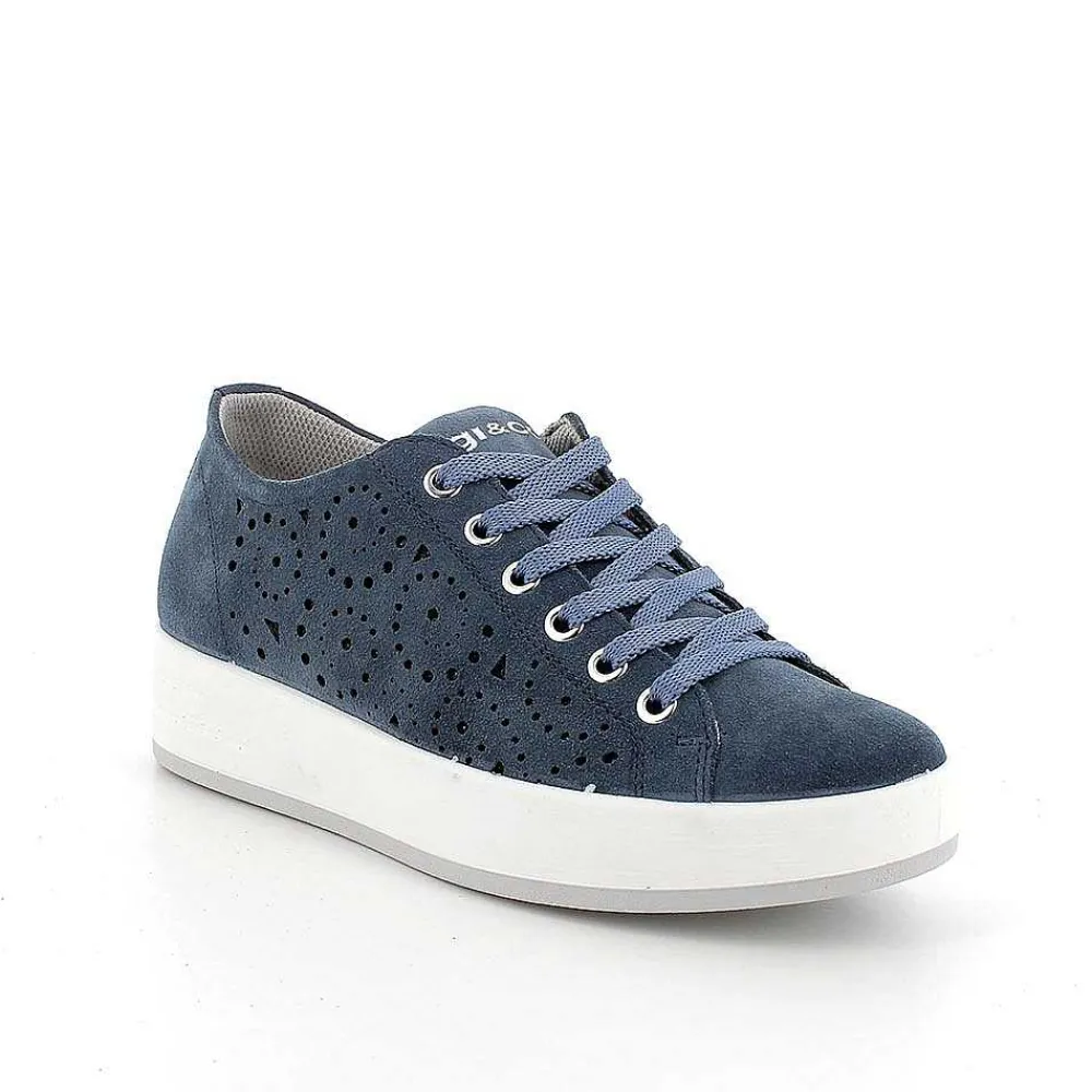 Sneakers|Igi&Co Sneakers In Pelle Da Donna Jeans