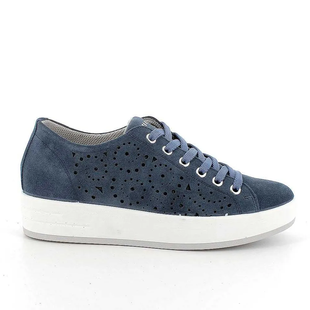 Sneakers|Igi&Co Sneakers In Pelle Da Donna Jeans