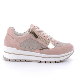 Sneakers|Igi&Co Sneakers In Pelle Da Donna Skin-Champagne