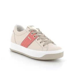 Sneakers|Igi&Co Sneakers In Pelle Da Donna Ecru