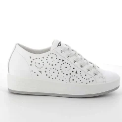 Sneakers|Igi&Co Sneakers In Pelle Da Donna Bianco