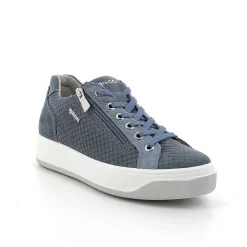Sneakers|Igi&Co Sneakers In Pelle Da Donna Avio