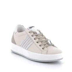 Sneakers|Igi&Co Sneakers In Pelle Da Donna Ecru