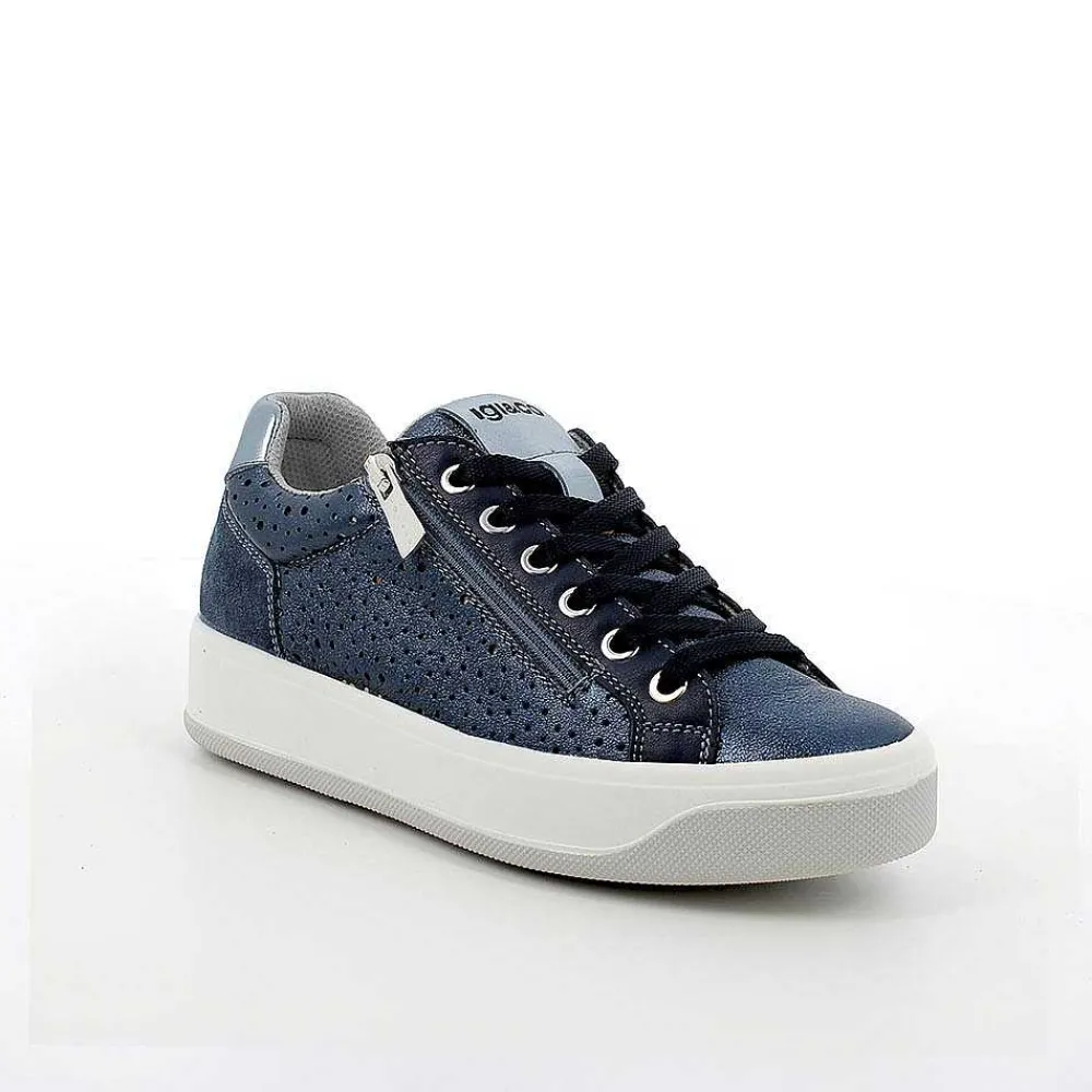Sneakers|Igi&Co Sneakers In Pelle Da Donna Jeans