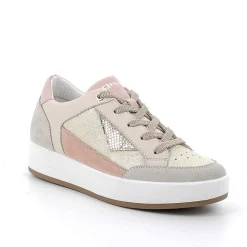 Sneakers|Igi&Co Sneakers In Pelle Da Donna Platino-Beige
