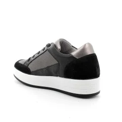 Sneakers|Igi&Co Sneakers In Pelle Da Donna Nero