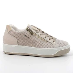 Sneakers|Igi&Co Sneakers In Pelle Da Donna Panna