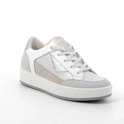 Sneakers|Igi&Co Sneakers In Pelle Da Donna Cristal-Argento