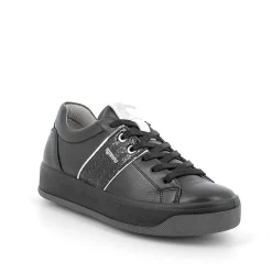 Sneakers|Igi&Co Sneakers In Pelle Da Donna Nero