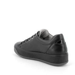 Sneakers|Igi&Co Sneakers In Pelle Da Donna Nero