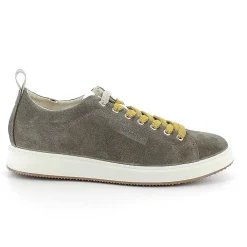 Sneakers|Igi&Co Sneakers In Pelle Da Uomo Verde Militare