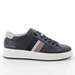Sneakers|Igi&Co Sneakers In Pelle Da Uomo Blu-Perla