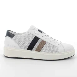 Sneakers|Igi&Co Sneakers In Pelle Da Uomo Bianco-Blu