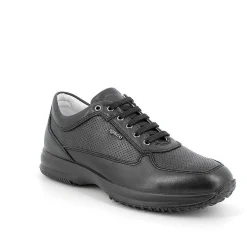 Sneakers|Igi&Co Sneakers In Pelle Da Uomo Nero