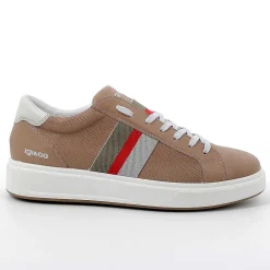 Sneakers|Igi&Co Sneakers In Pelle Da Uomo Taupe-Ghiaccio
