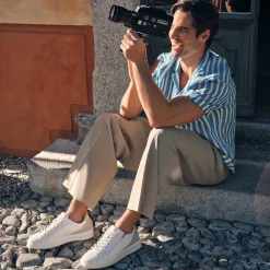 Sneakers|Igi&Co Sneakers In Pelle Da Uomo Bianco