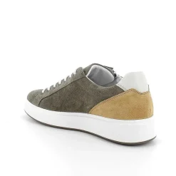 Sneakers|Igi&Co Sneakers In Pelle Da Uomo Verde Militare