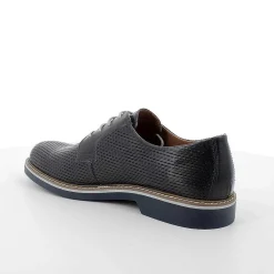 Stringate|Igi&Co Stringate In Pelle Da Uomo Blu Scuro